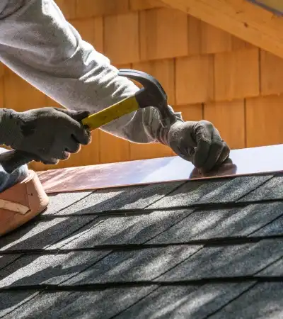 Roof leak repair in Calgary by Blueprint Roofing