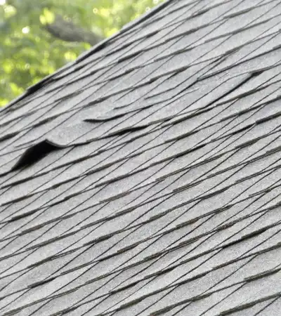 Roof spot repair in Calgary by Blueprint Roofing
