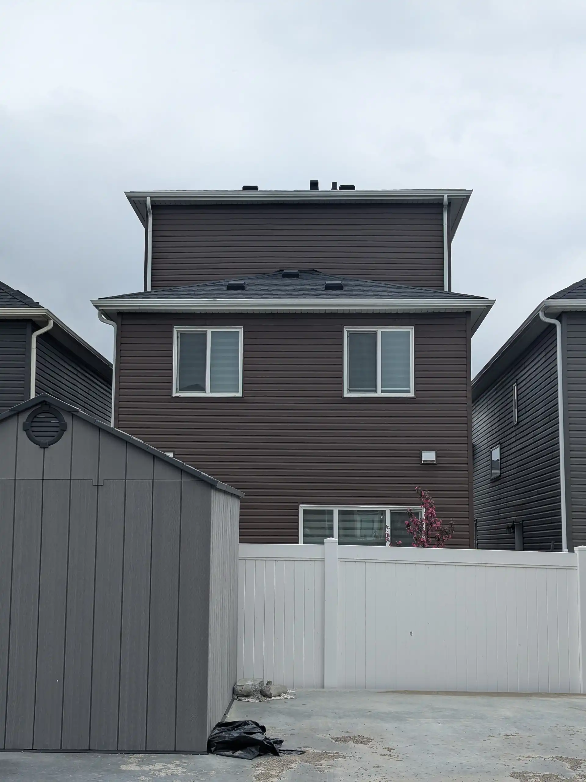Siding colour options available for Calgary homes from Blueprint Construction