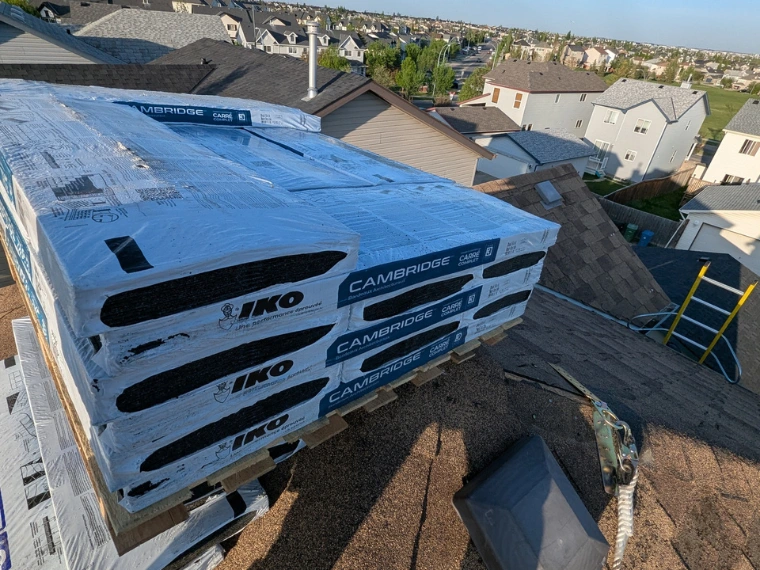 Professional roof repair service in Calgary AB by Blueprint Roofing