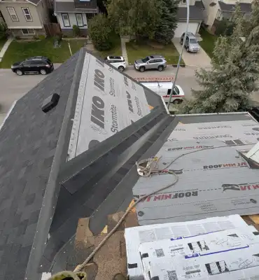 Roof replacement Calgary - Blueprint Construction installs new roofs for homes across Calgary