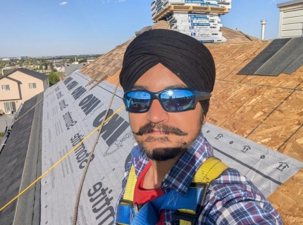 Roof replacement or repair assessment in Calgary by Blueprint Roofing