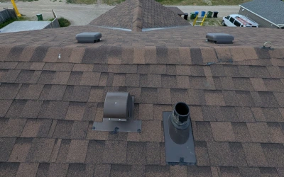 Roof ventilation inspection and upgrade in Calgary by Blueprint Roofing